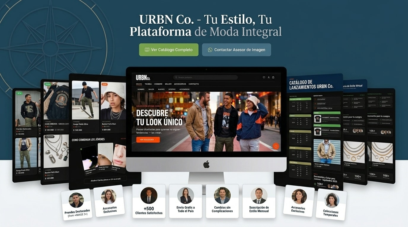 URBN Co. — checkout multi-paso en escritorio